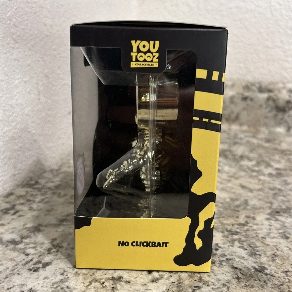 YOUTOOZ Daily Dose Of Internet *‎ Chrome Gold YouTooz * Vinyl Figure New